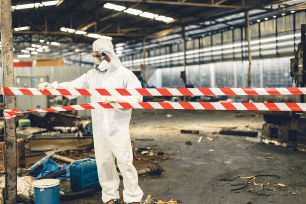 Professional Biohazard technician working in Edgewood, OH